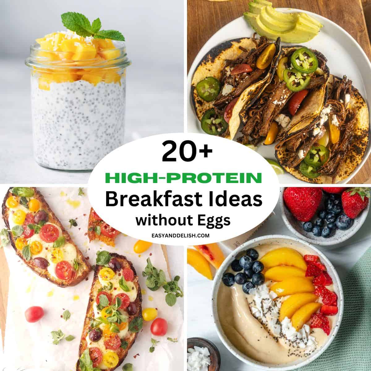 High Protein Breakfast Ideas Without Eggs: Fuel Your Mornings!