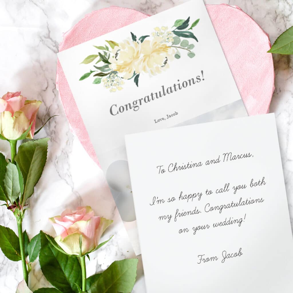 What To Write For Wedding Cards: Heartfelt Messages
