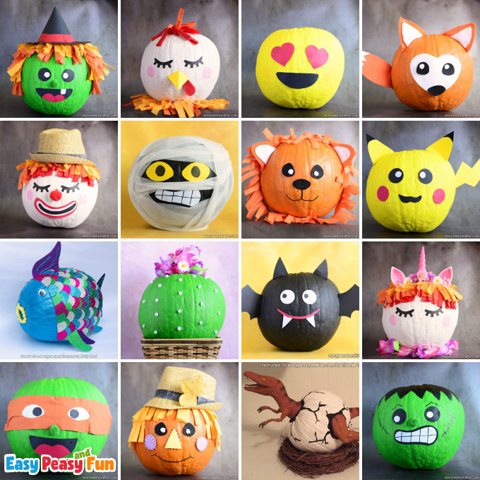 Ideas Of Painting Pumpkins: Unleash Your Creativity!