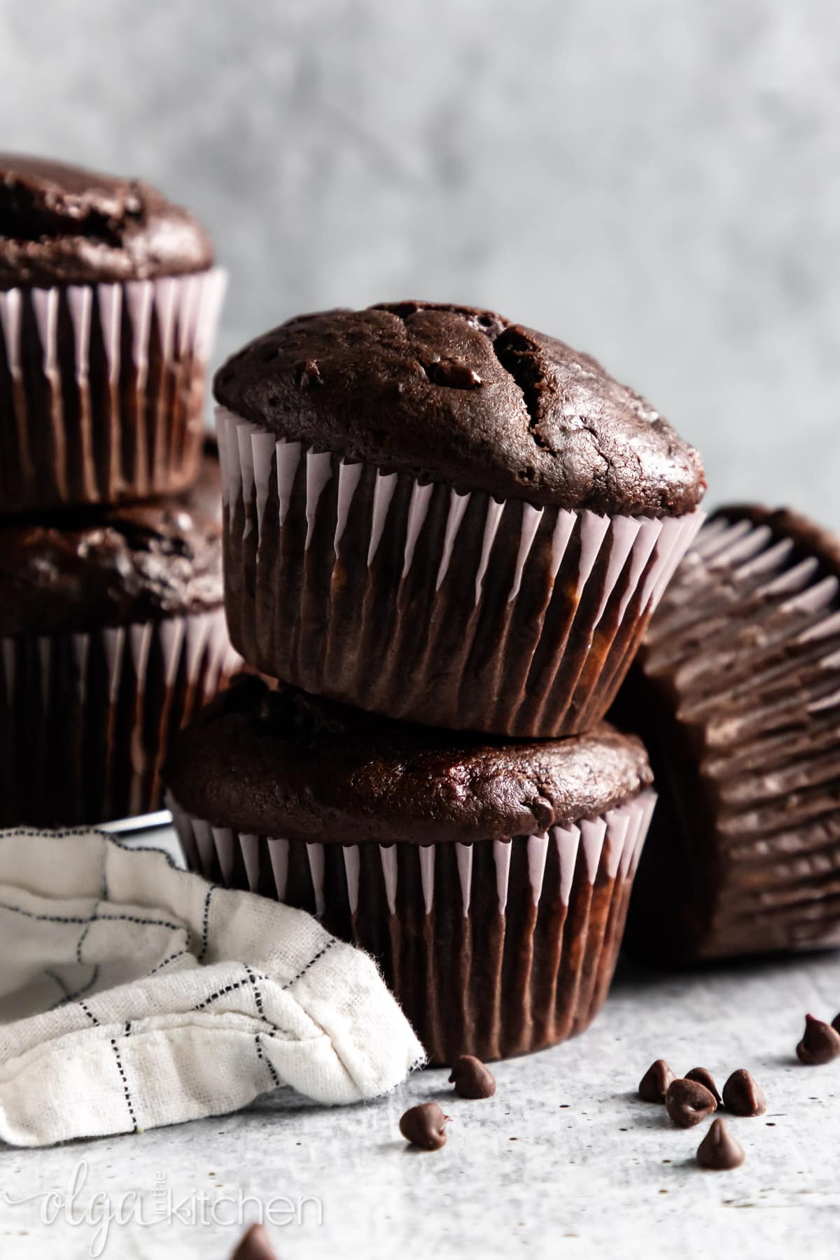 Chocolate Chocolate Chip Banana Muffins: Decadent Delight!