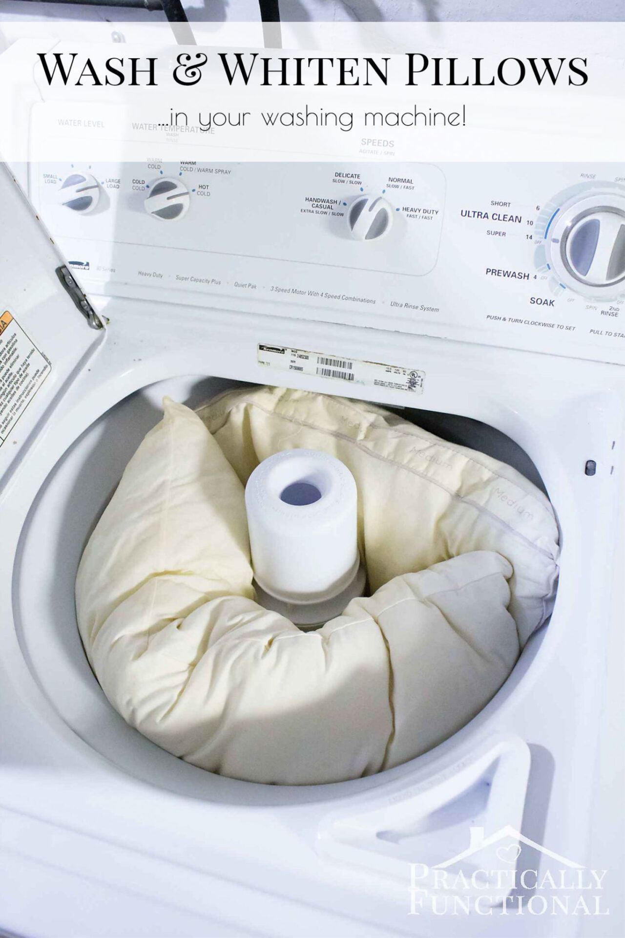 Can You Wash A Pillow In The Washing Machine?: Ultimate Guide