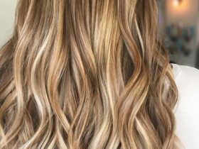 Caramel Blonde Hair Color With Highlights