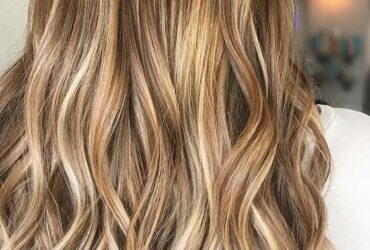 Caramel Blonde Hair Color With Highlights