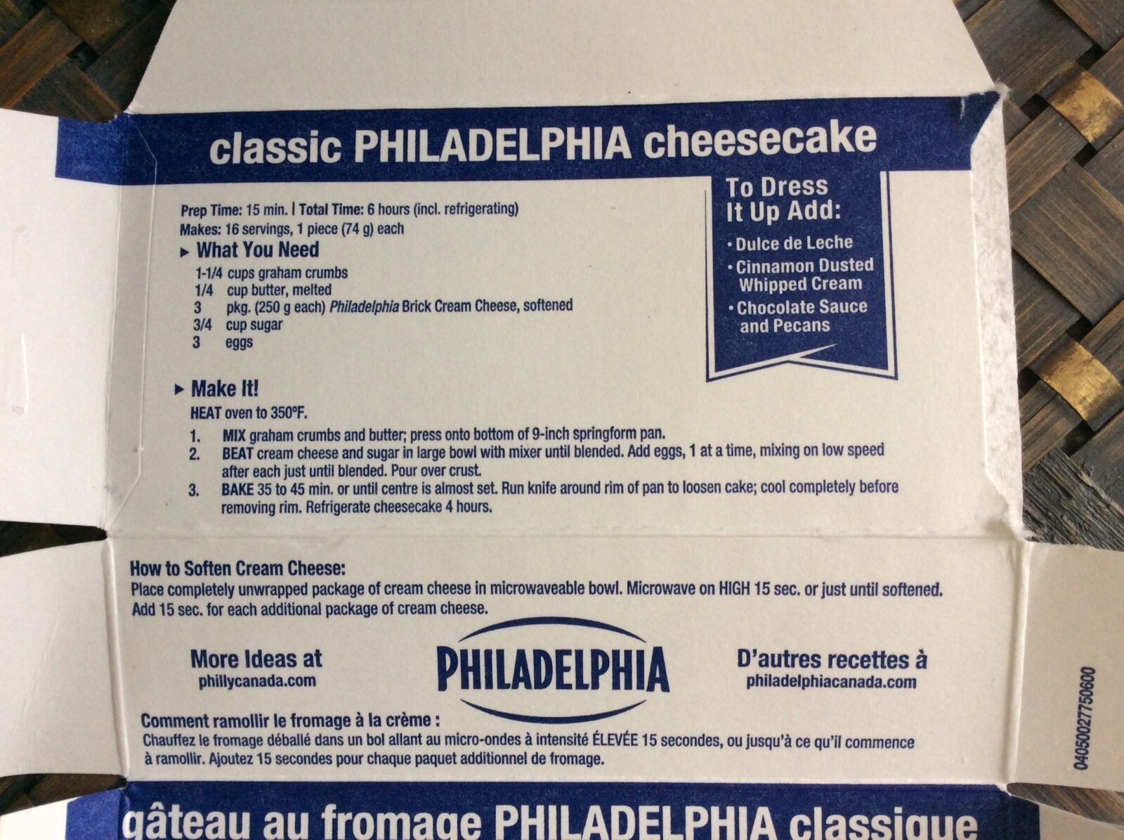 Cheesecake Recipe With Philadelphia Cheese