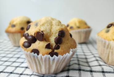 Chocolate Chocolate Chip Banana Muffins Decadent Delight