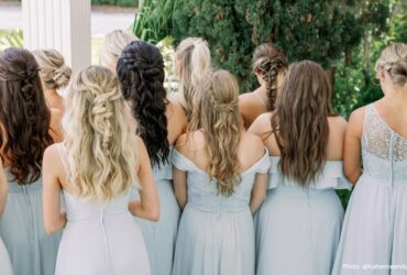 Hairstyle For Wedding Bridesmaid