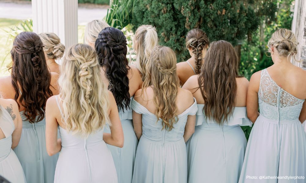 Hairstyle For Wedding Bridesmaid