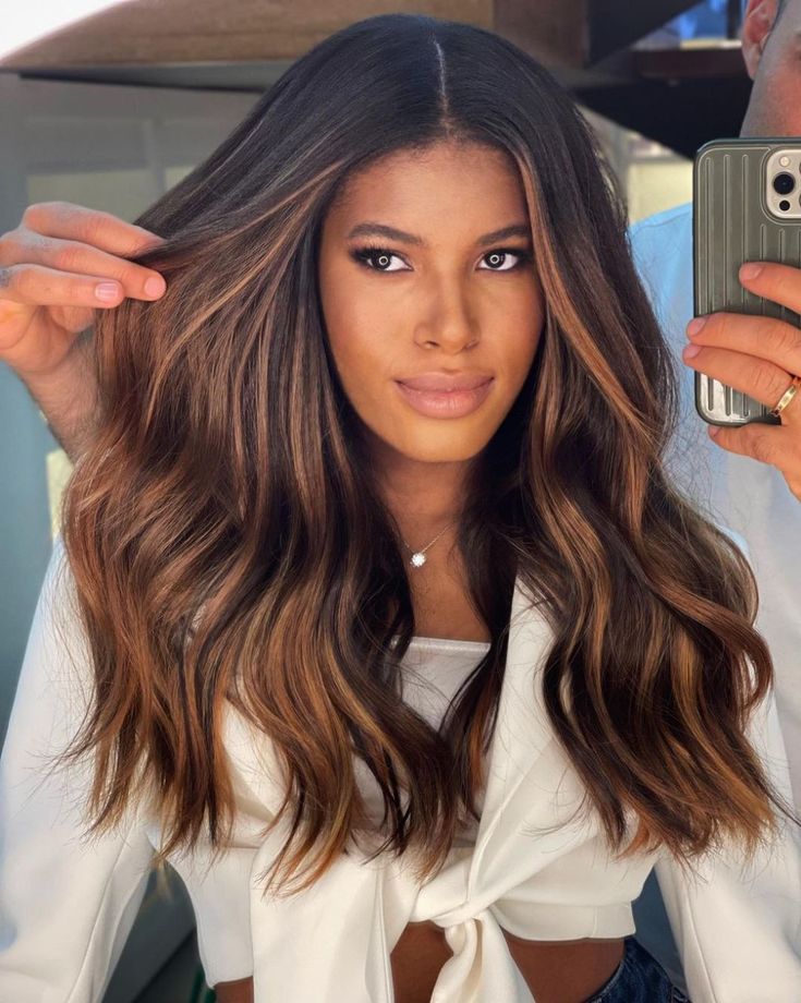 Hairstyles For Hair Parted In The Middle