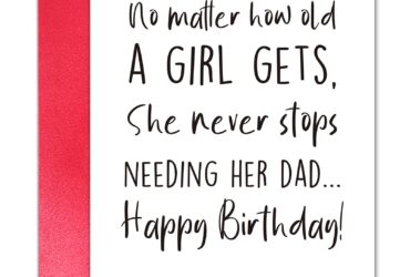 Happy Birthday From Daughter To Father