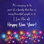 Happy New Year Greeting To Family