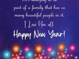 Happy New Year Greeting To Family