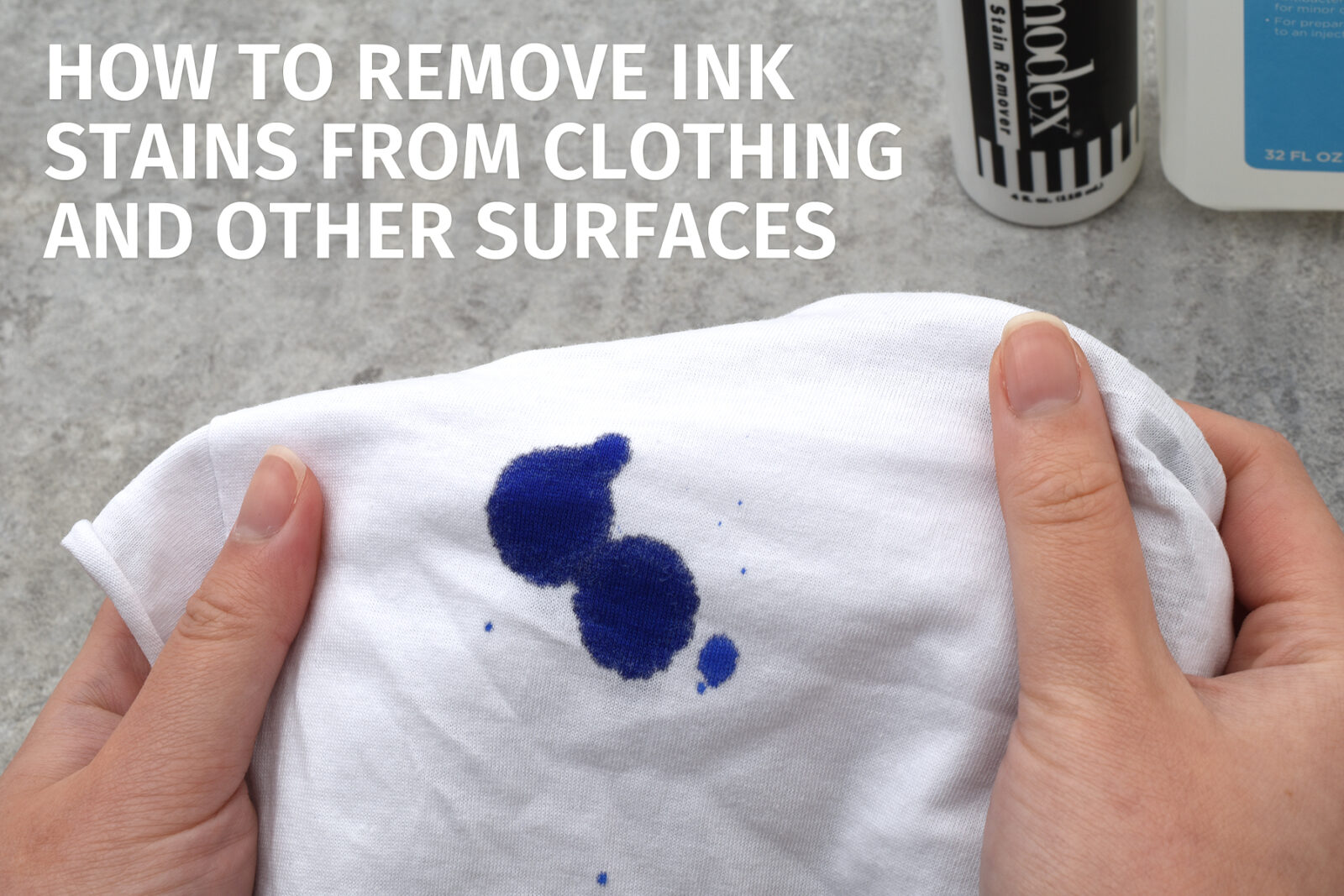 How Do I Get Ink Stains Out Of Clothing
