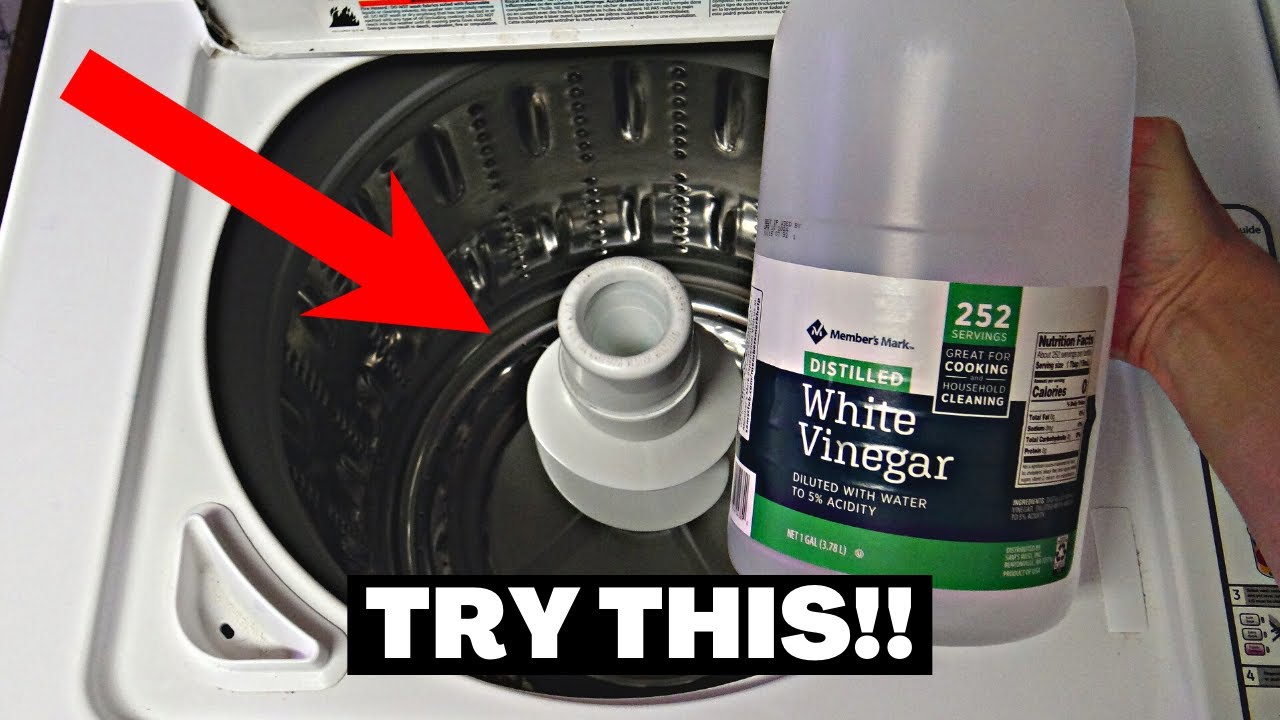 How Do You Clean A Washing Machine With Vinegar