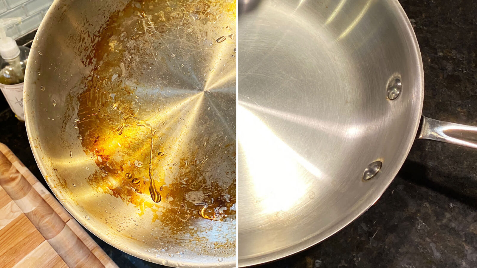 How To Clean A Stainless Steel Skillet