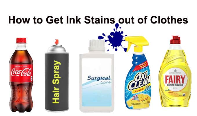 How To Get Pen Ink Stains Out Of Clothes