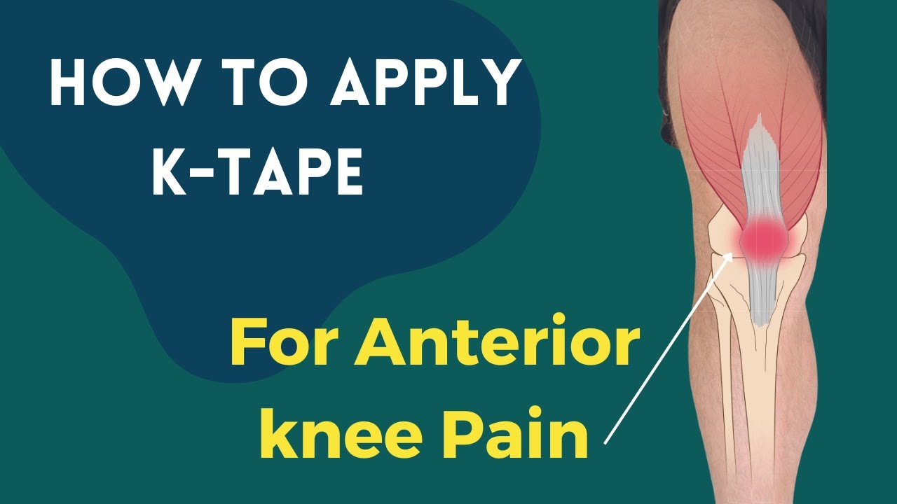How To Put On Kinesiology Tape On Knee