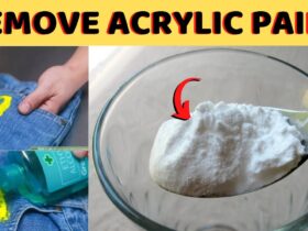 How To Remove Acrylic Paint From Clothing