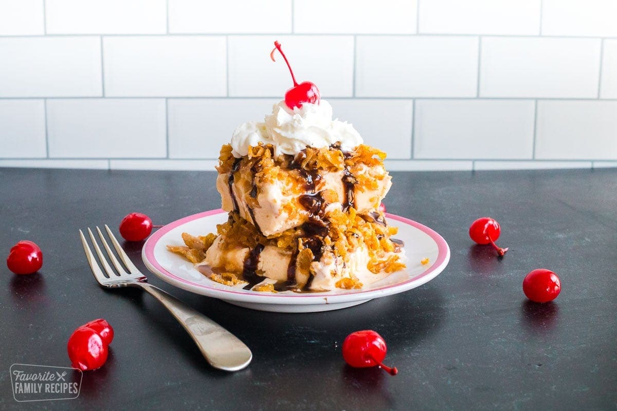 Ice Cream Cake From Ice Cream Sandwiches Easy Decadent Treat