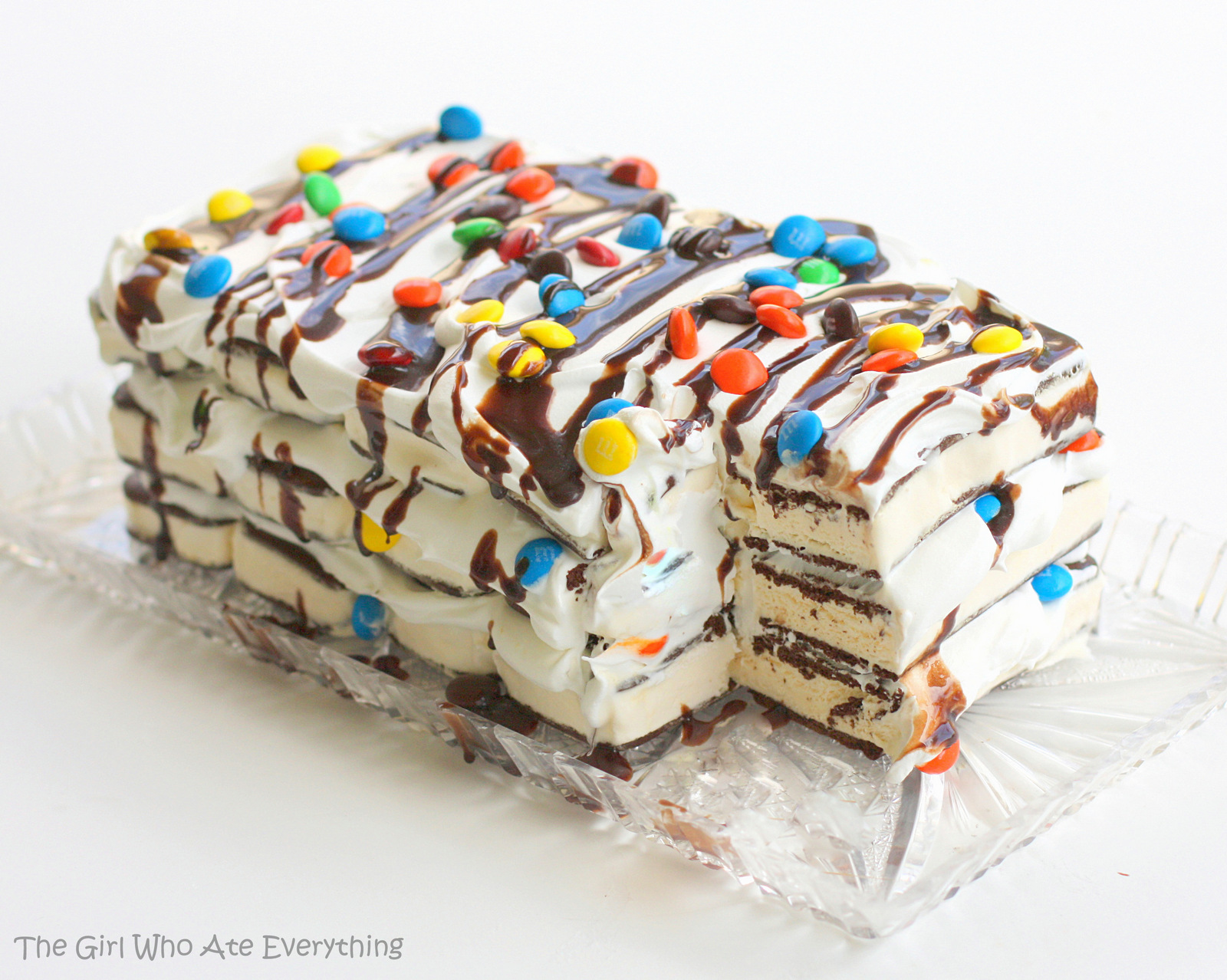 Ice Cream Cake From Ice Cream Sandwiches: Easy Decadent Treat!