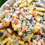 Pasta Salad With Ranch Dressing And Bacon