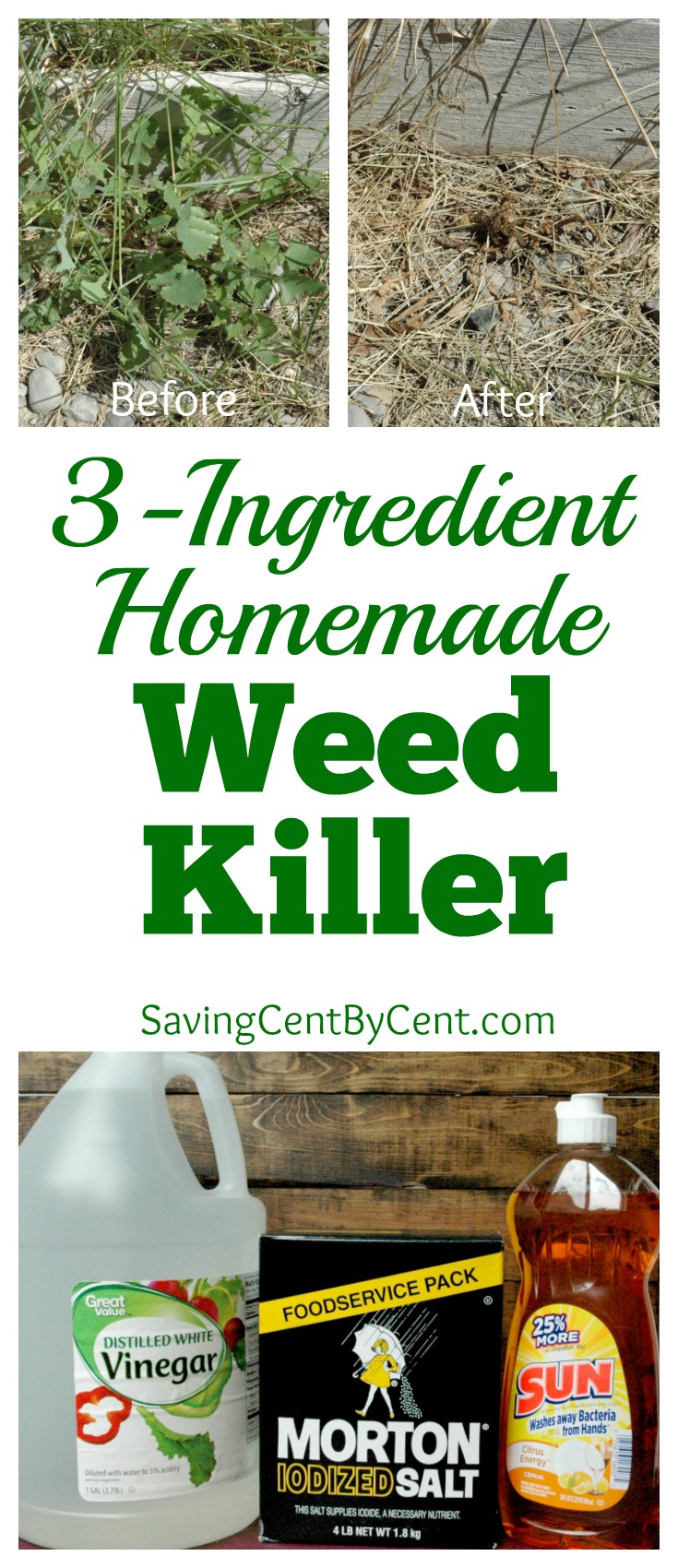 Recipe For Killing Weeds Using Vinegar