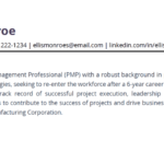 What To Write In The Objective Section Of A Resume